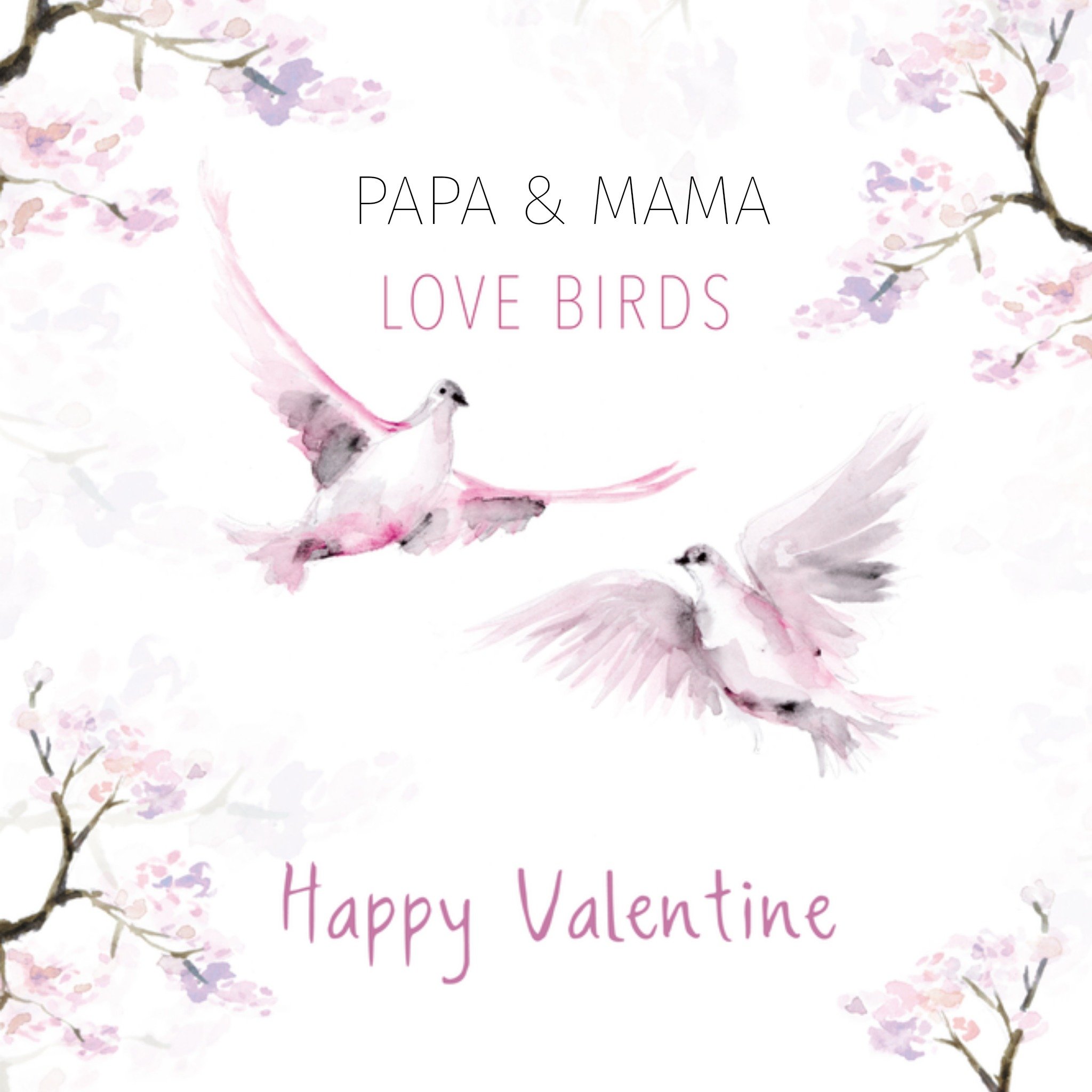 Michelle Dujardin - Valentijnskaart - Love Birds
