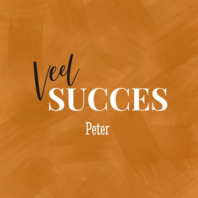 Blad Achtergrond Typografisch Succes Kaart