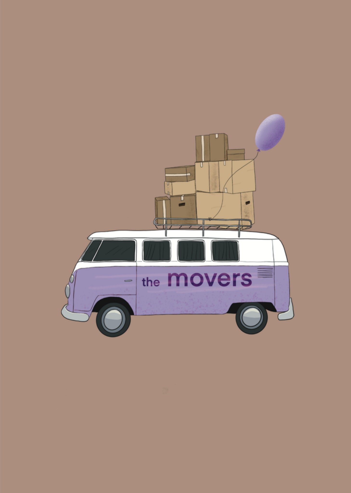 De Merkwaardige Studio - Nieuwe woning kaart - The Movers - Camper busje