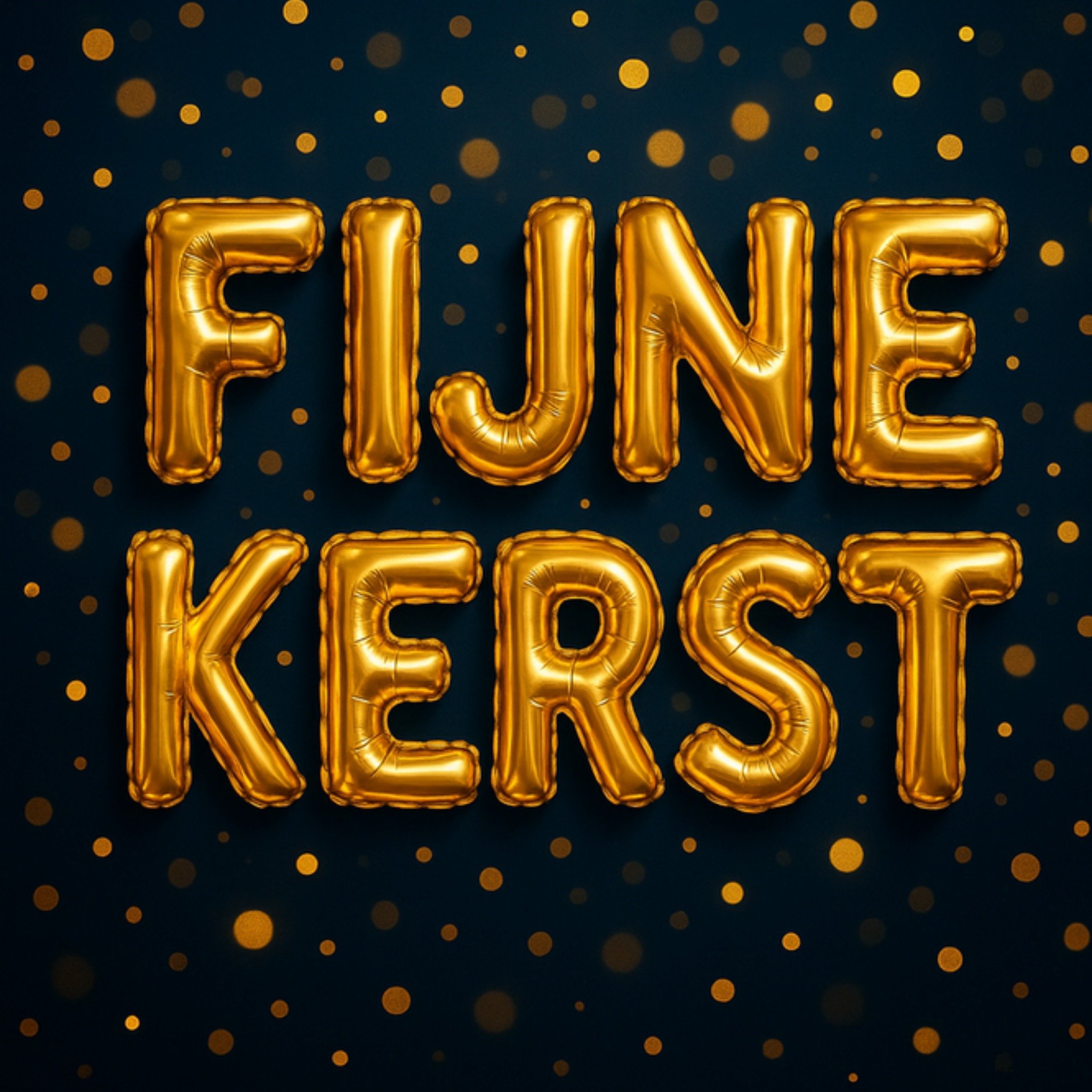 Greetz Kerstkaart Fijne kerst Vierkant