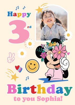 Disney | Verjaardagskaart | Mickey & Friends | Happy 3rd Birthday