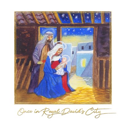 Mary Evans | Kerstkaart | Royal David's city