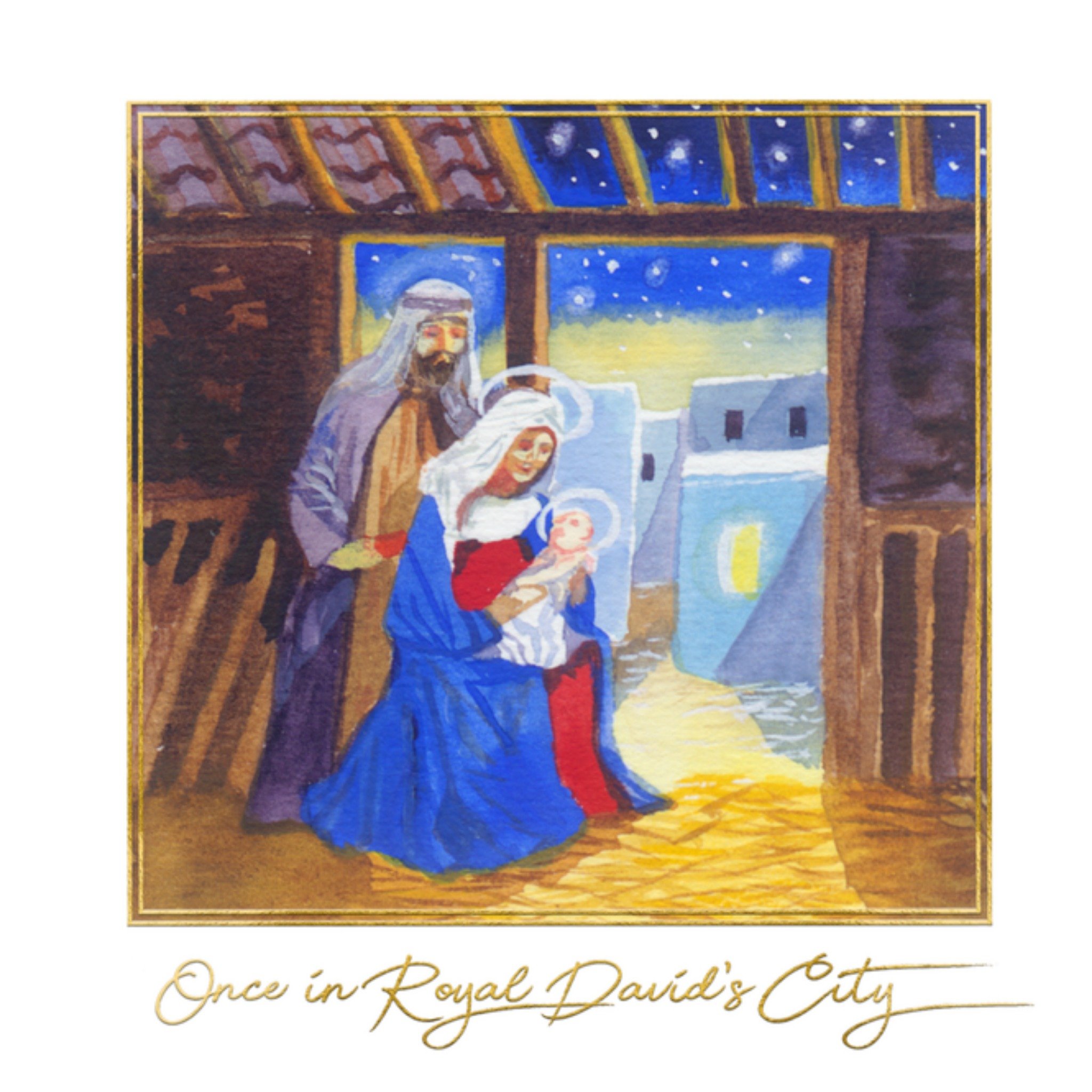 Mary Evans - Kerstkaart - Royal David