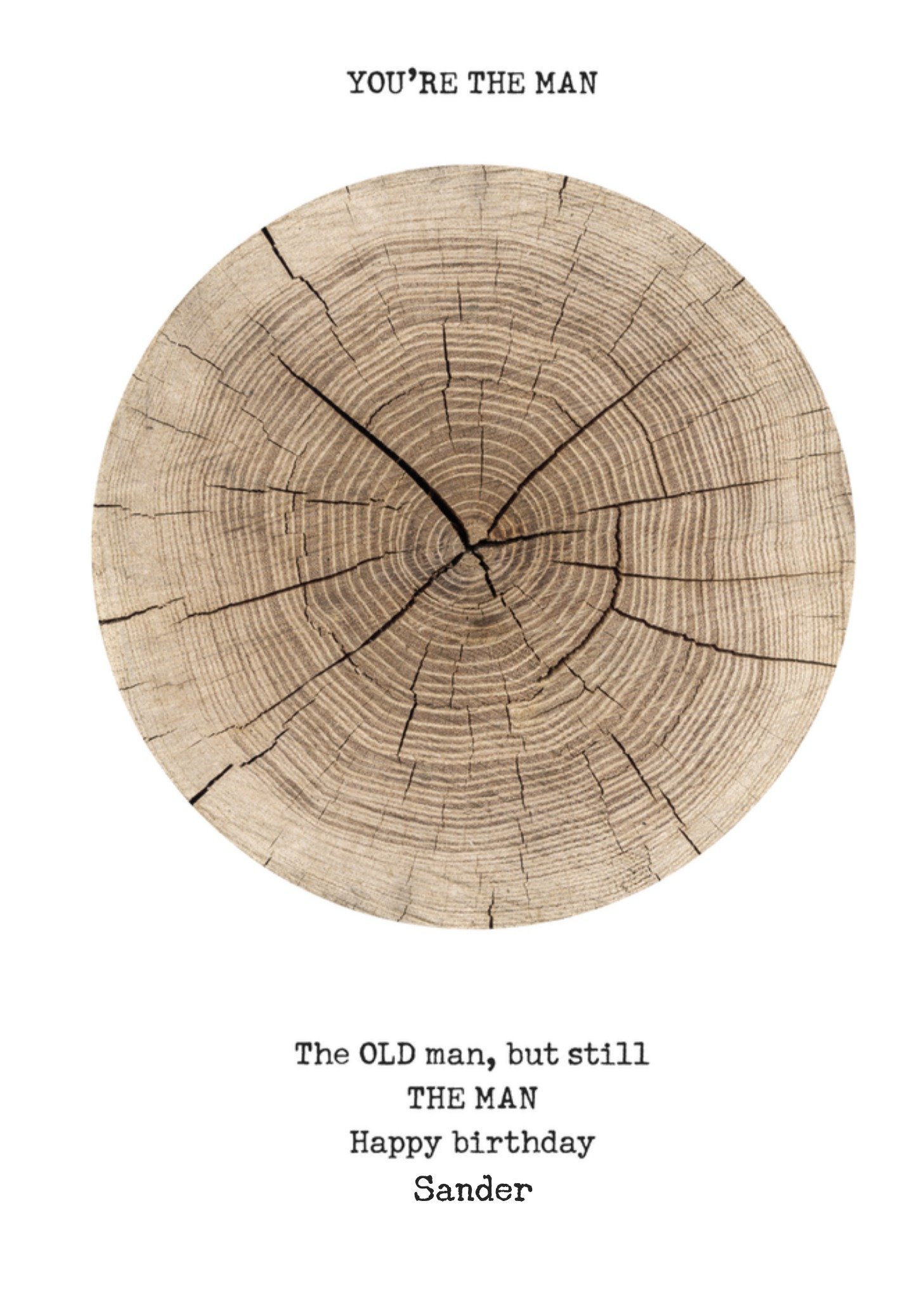 Verjaardagskaart You