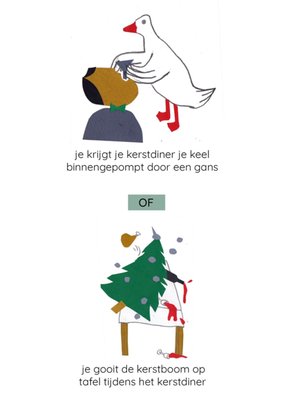 Dilemma op Dinsdag | Kerstkaart | Kerstdiner