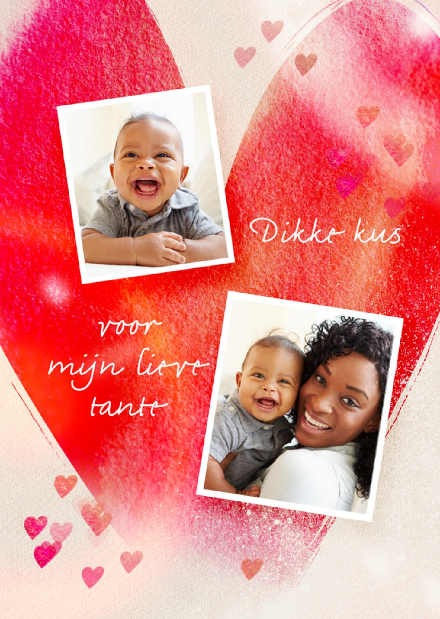 Moederdagkaart tante fotokaart Kaart Luckz