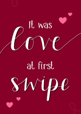 Greetz | Valentijnskaart | Love at first swipe