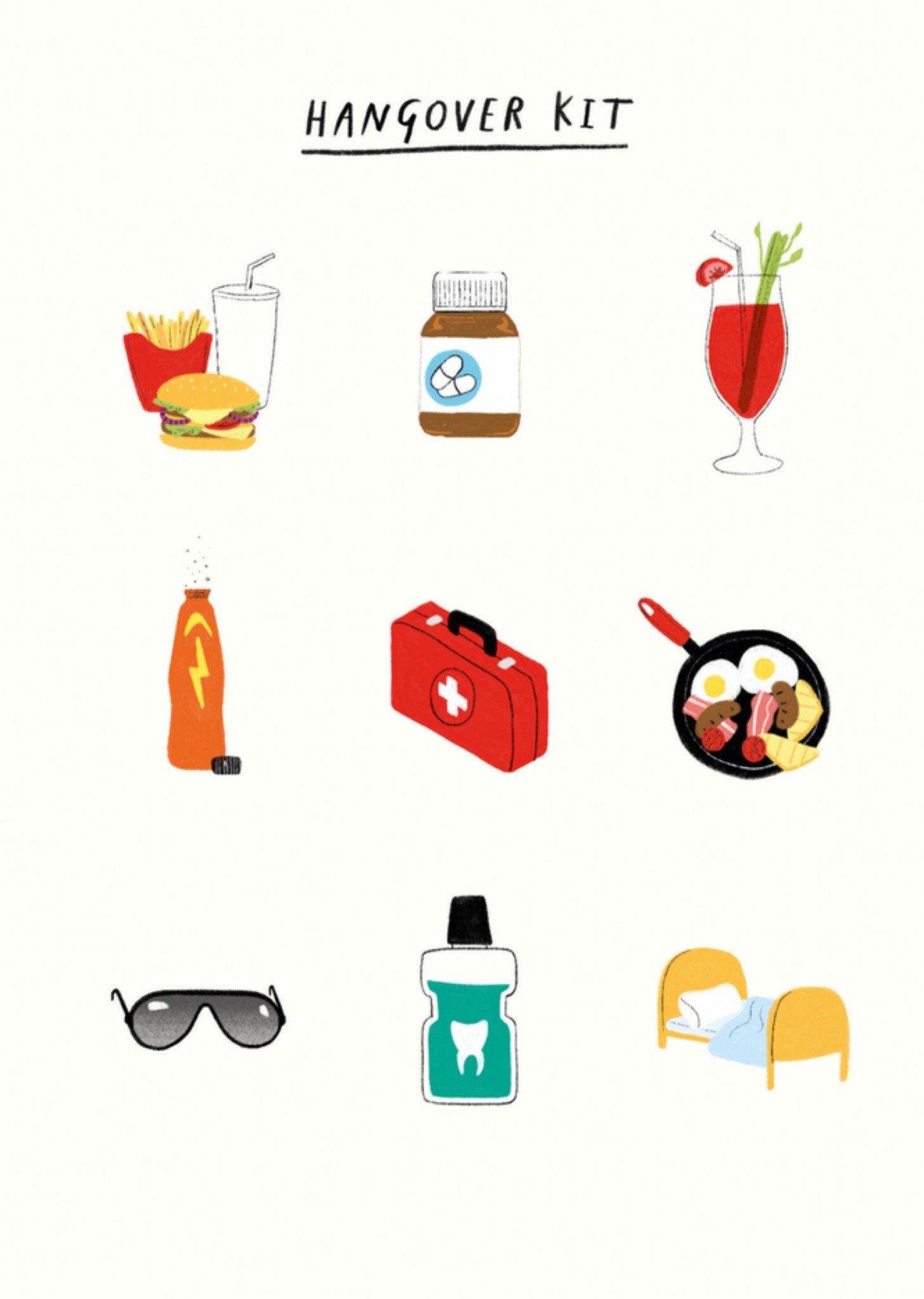 Verjaardagskaart kater voer Kaart Pigment