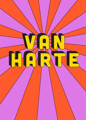 Greetz | Verjaardagskaart | van harte