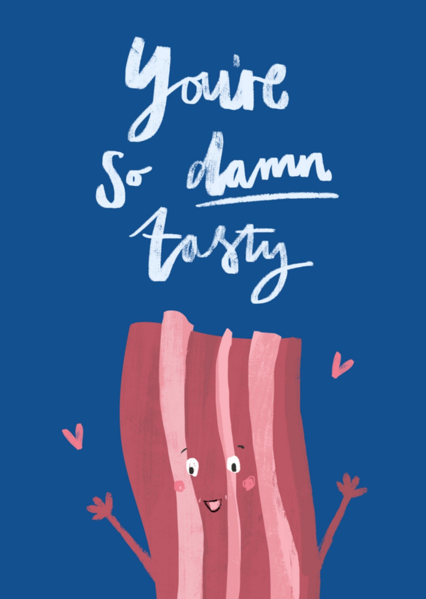 Valentijnskaart bacon grappig Kaart Greetz