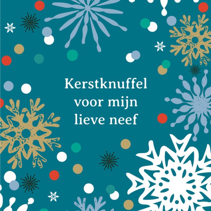 TMS | Kerstkaart | Lieve neef