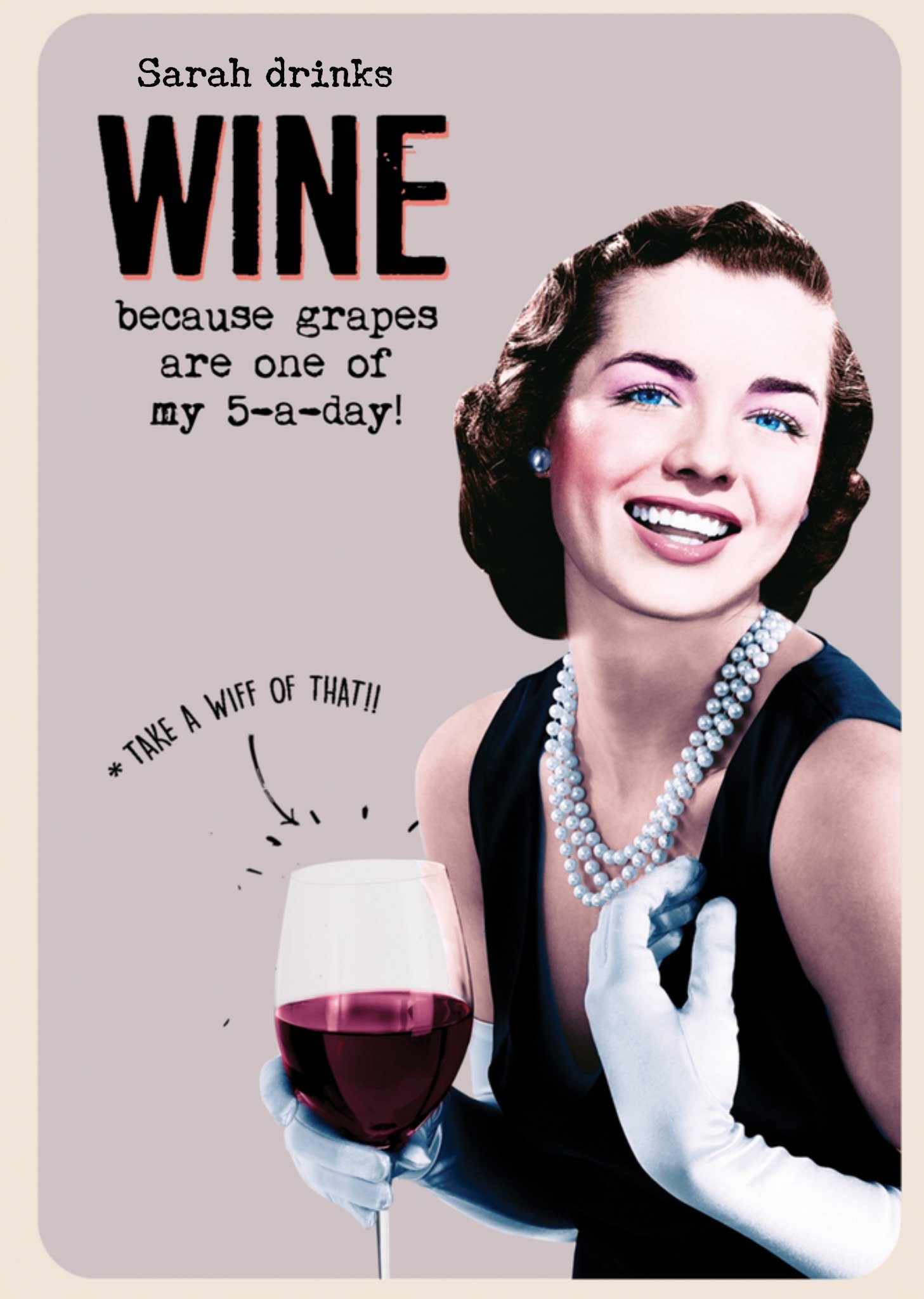 The dog doo dahs Verjaardagskaart wijn Kaart The dogs doo-dahs