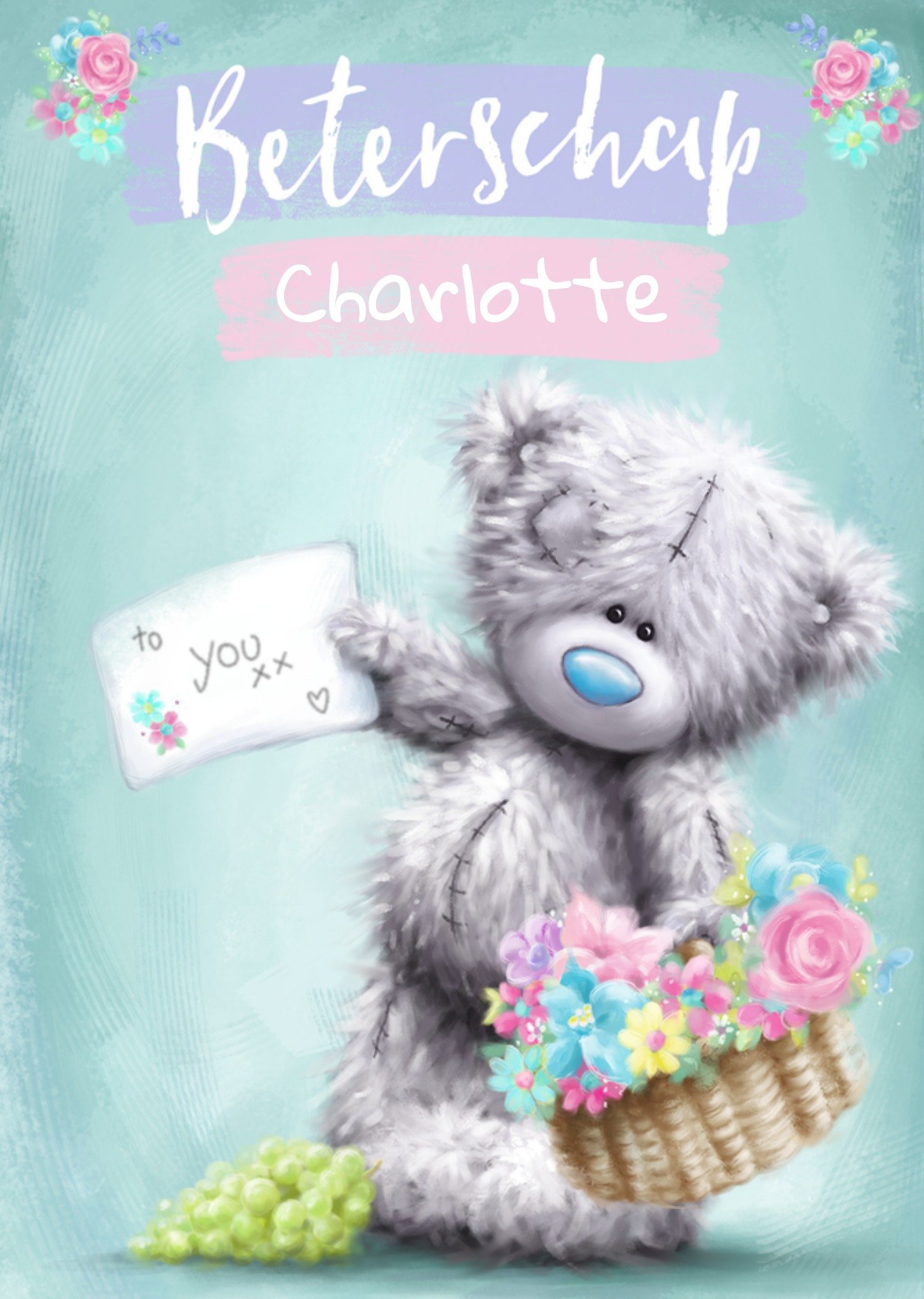 Me to You Beterschapskaart to you Kaart Tatty Teddy