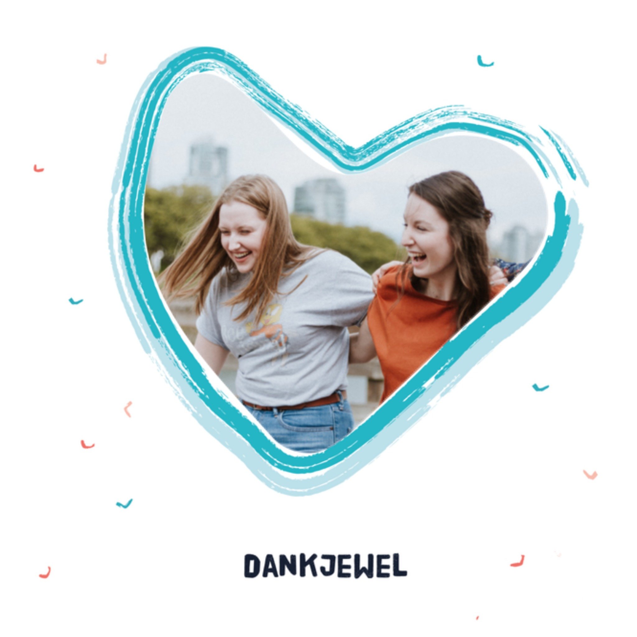 Kitchen of Smiles Bedankkaart fotokaart Vierkant