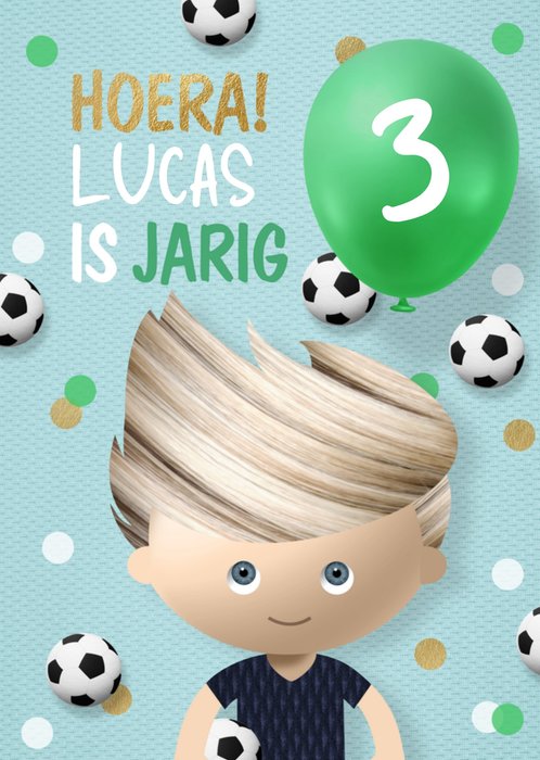 Verjaardagskaart | Luckz | Ballon