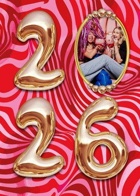 Greetz | Nieuwjaarskaart | The Upside Down Museum | 2026 | Aanpasbare foto