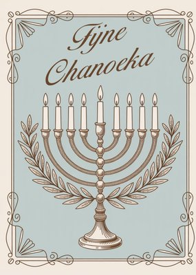 Greetz | Chanoeka kaart | Fijne Chanoeka