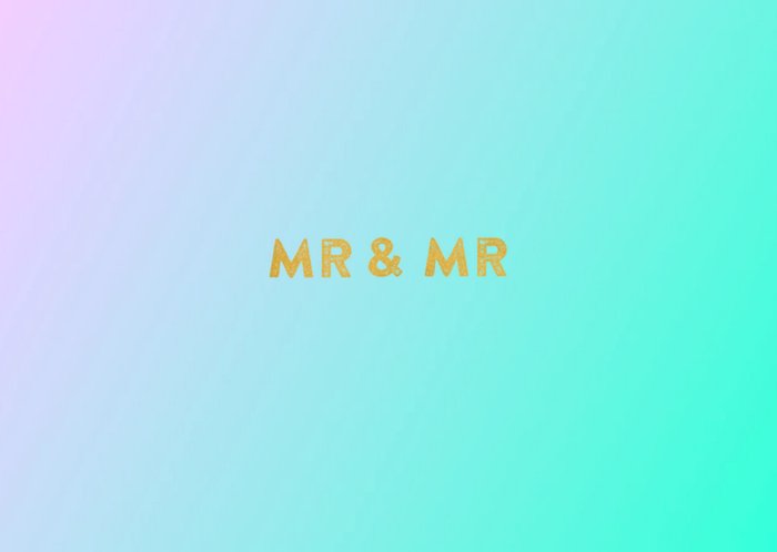 Greetz | Pride kaart | mr & mr