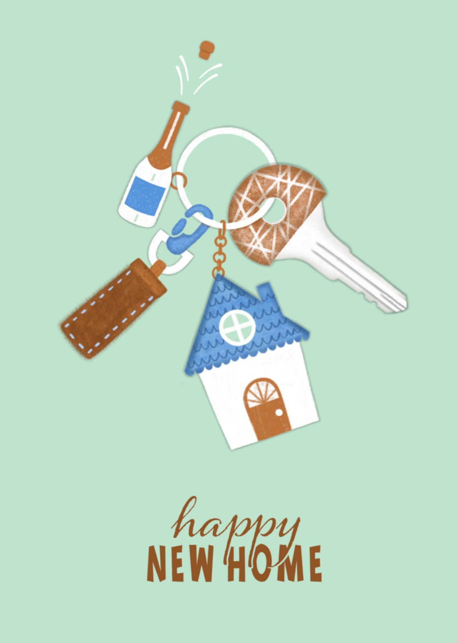 Nieuwe woning kaart sleutels Kaart Marieke Witke
