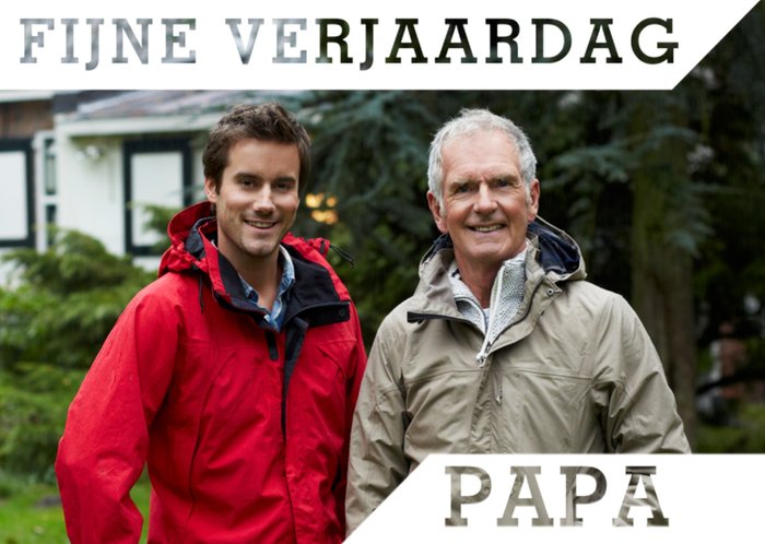 Greetz | Verjaardag | Papa | Foto