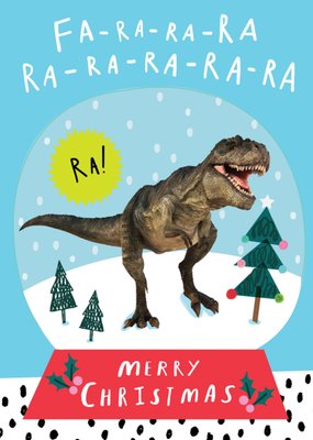 The Natural History Museum | Kerstkaart | dinosaurus