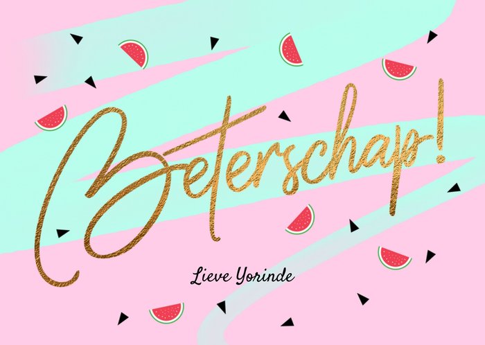 Luckz | Beterschapskaart | Watermeloen