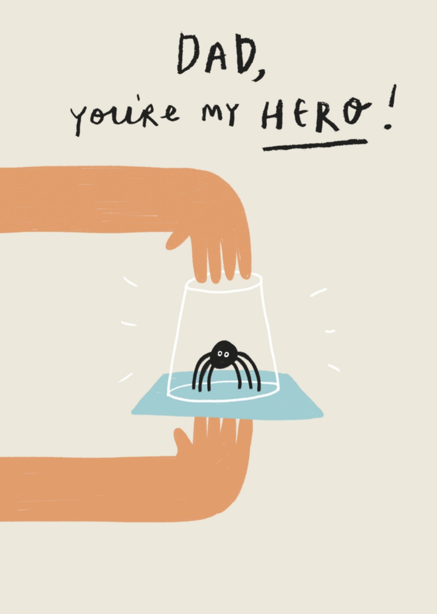 Vaderdagkaart spin hero Kaart UK Greetings