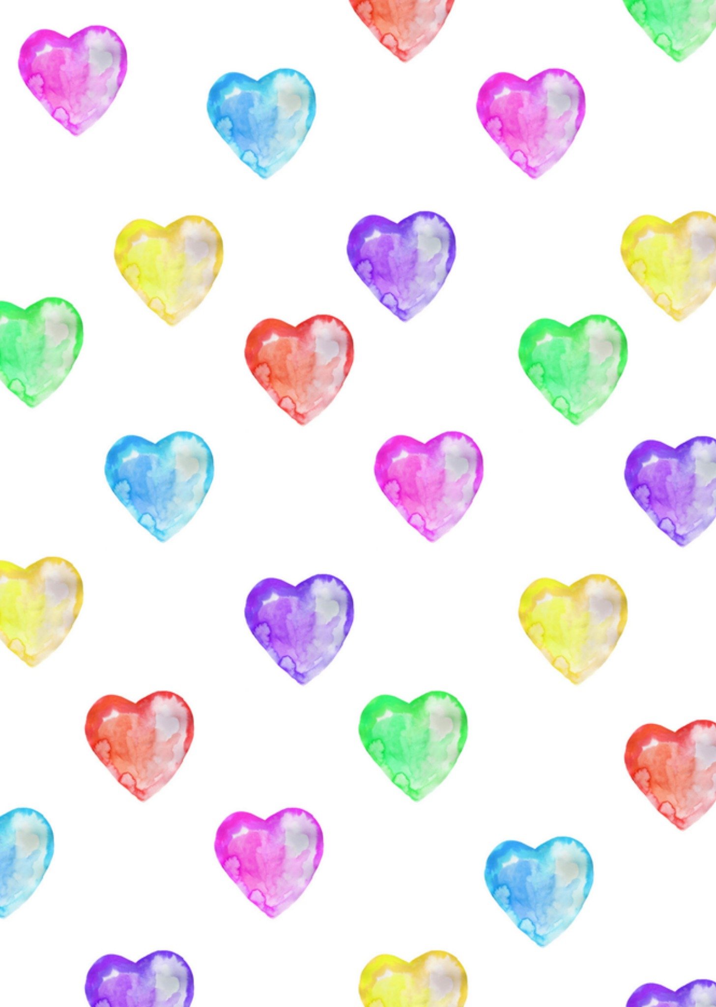 Pride kaart hartjes Kaart Marie Bodié