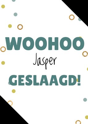 Greetz | Geslaagd kaart | met naam