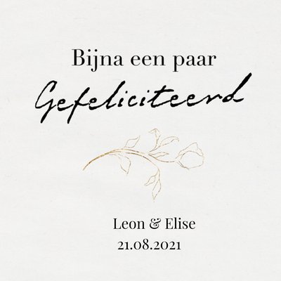 Greetz | Huwelijkskaart | Lief