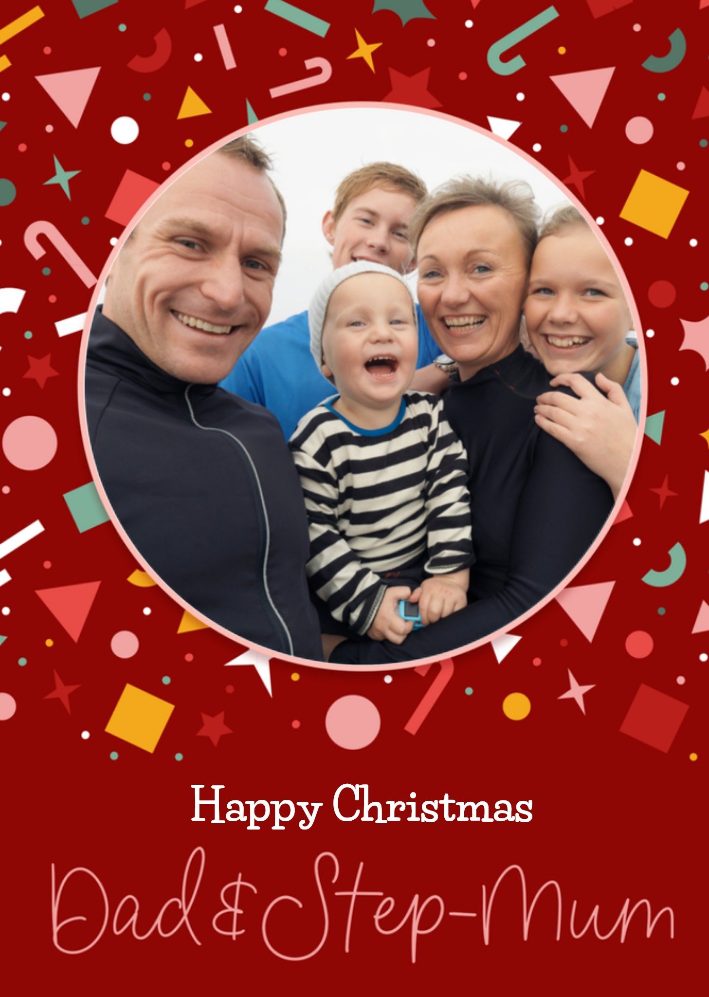 Letters by Julia Kerstkaart fotokaart Letters By Julia