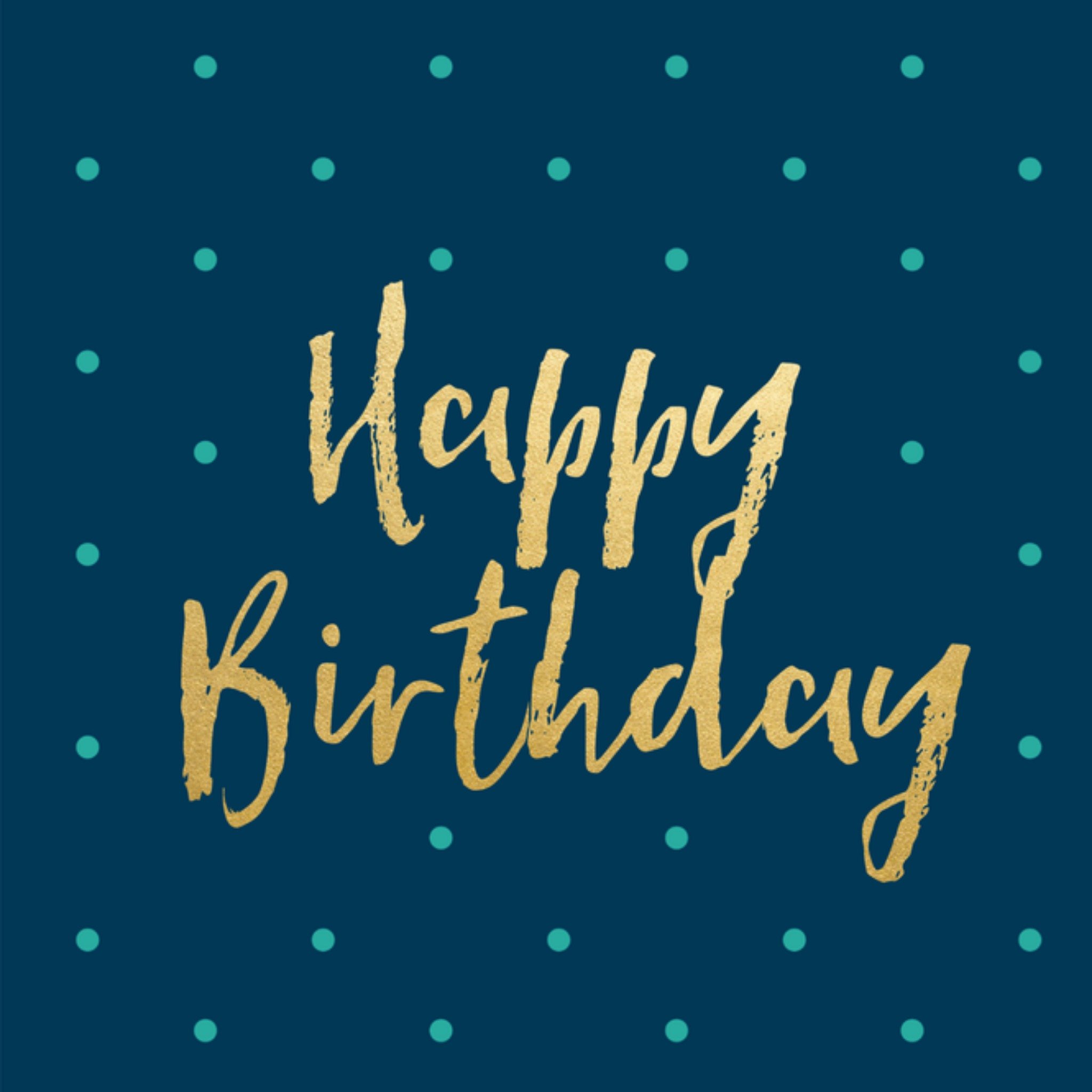 Verjaardagskaart Stippen Vierkante Kaart TMS