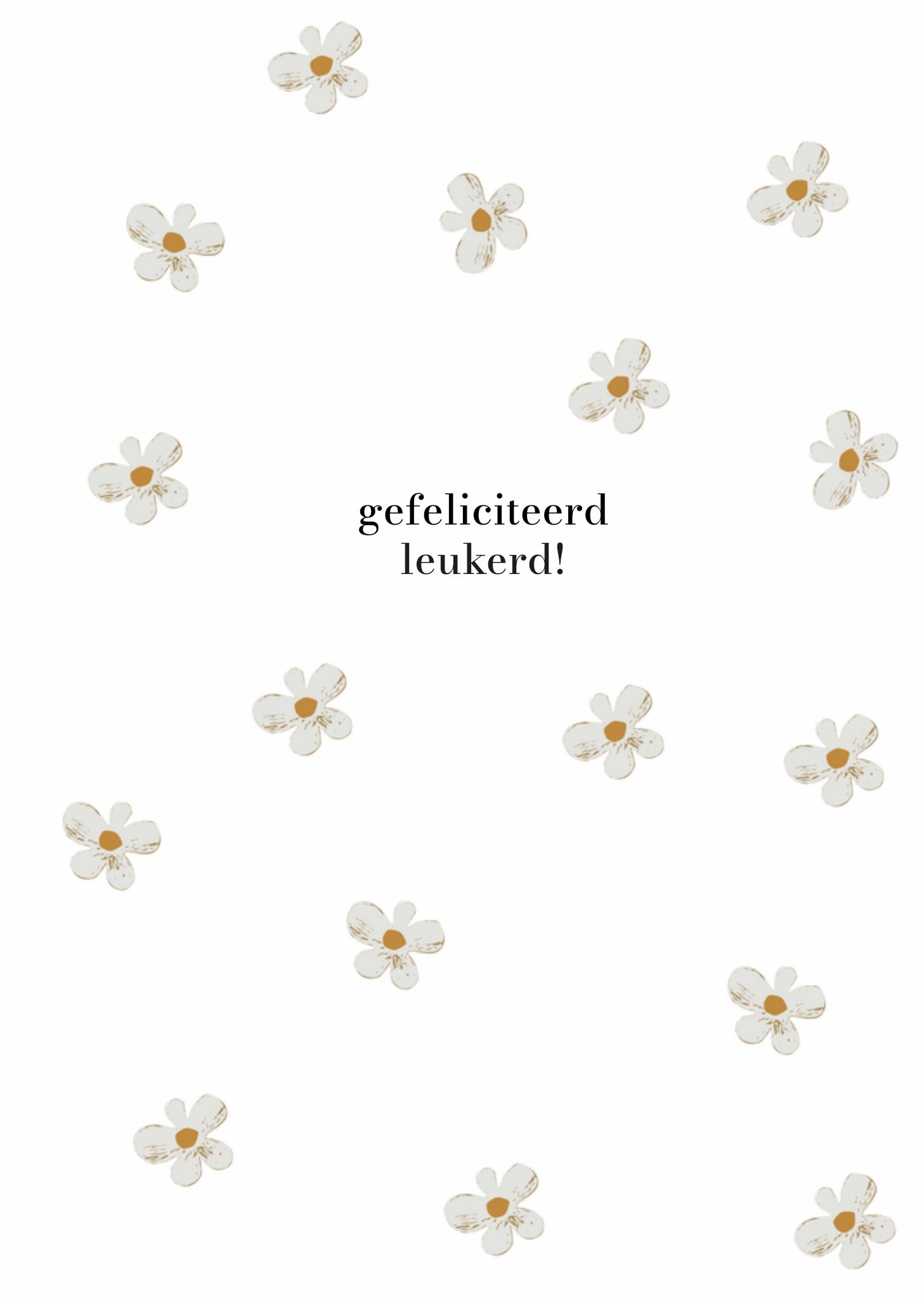 Zusss Verjaardagskaart Gefeliciteerd leukerd Standard Card