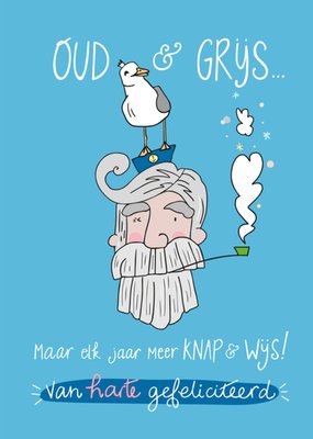 Funny Side Up | Verjaardagskaart | Meer knap & wijs
