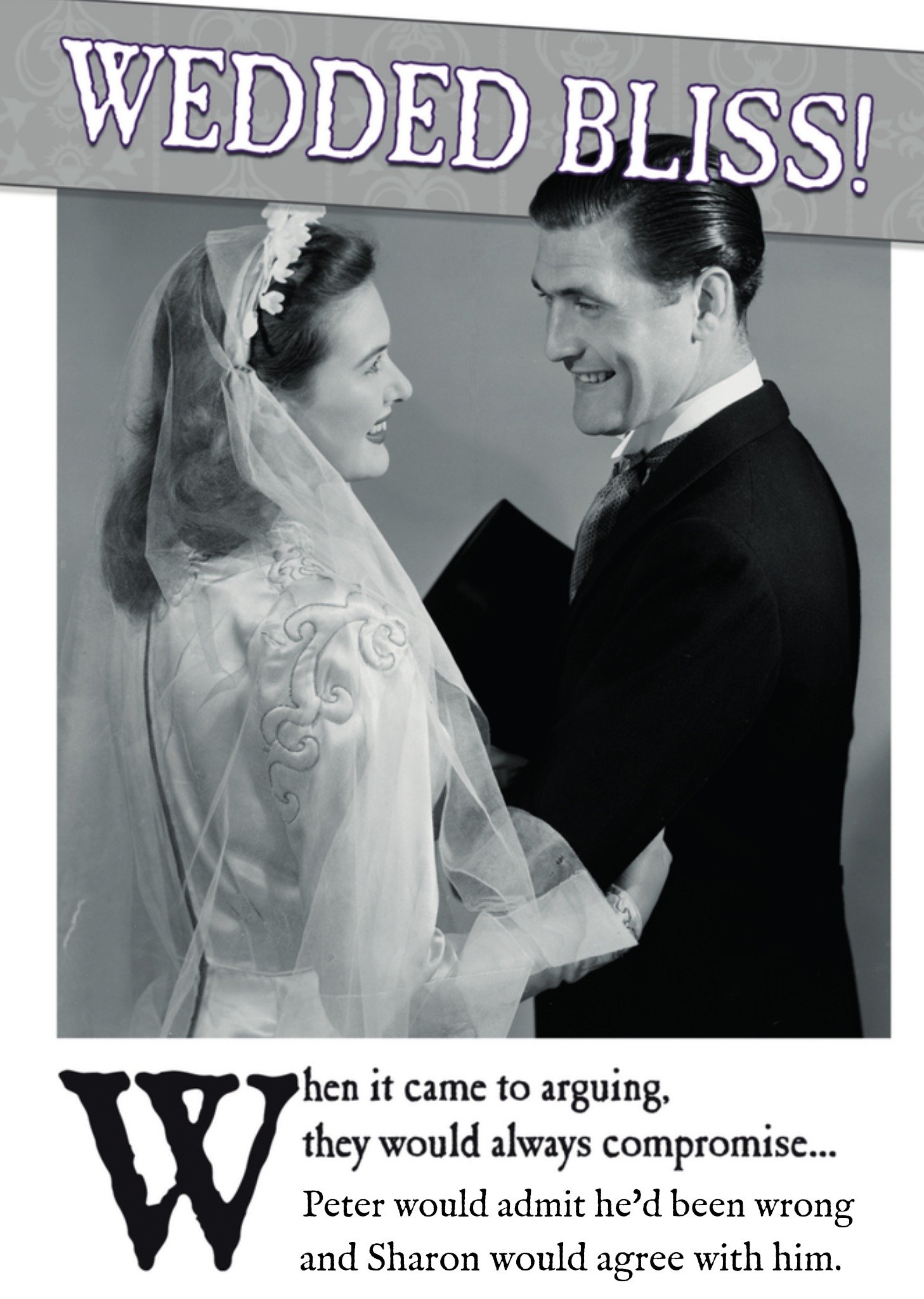 The dog doo-dahs Huwelijkskaart met naam Kaart The dogs doo-dahs