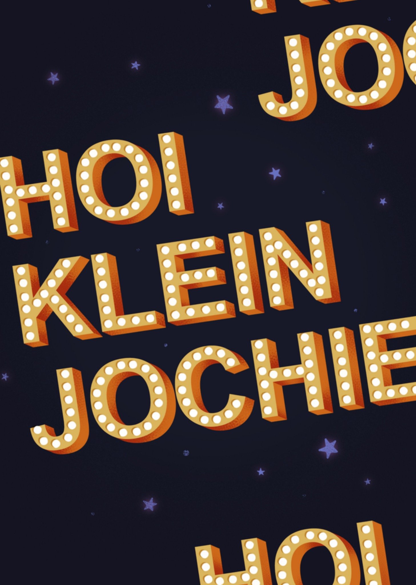Greetz Geboortekaart klein jochie Standard Card