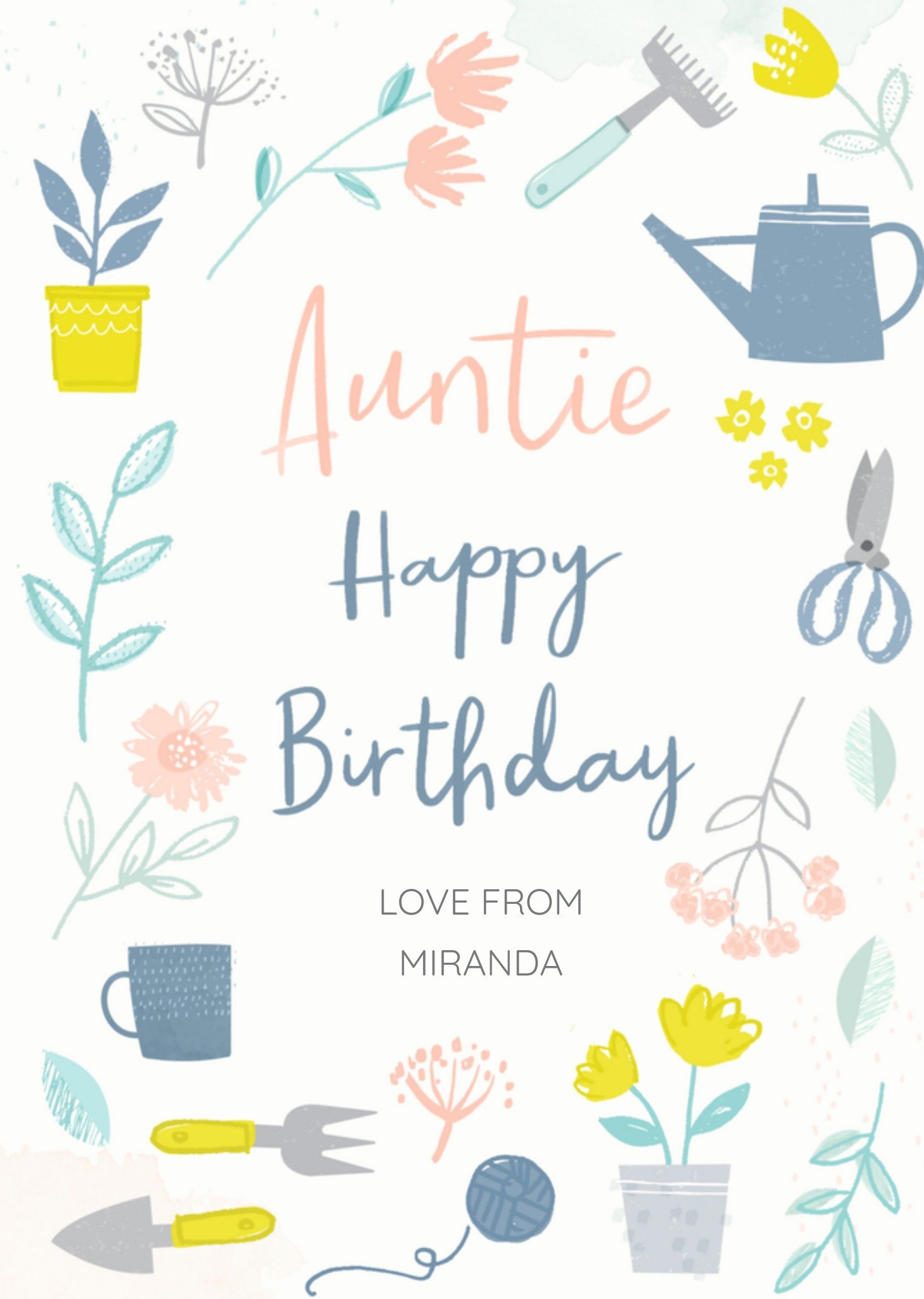 Verjaardagskaart Bloemen en planten Kaart Greetz