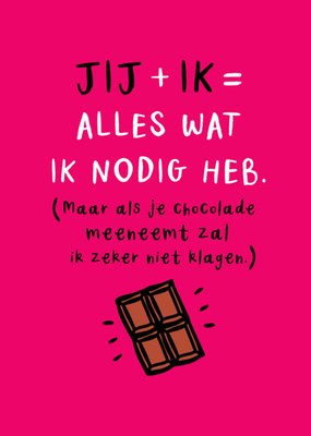 Greetz | Jubileum kaart | Jij en ik
