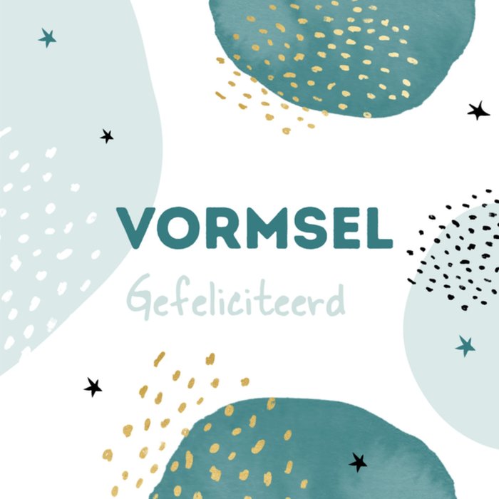 Greetz | Vormselkaart | kleurrijk