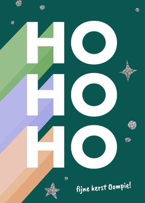 Greetz | Kerstkaart | Ho Ho Ho | Oompie