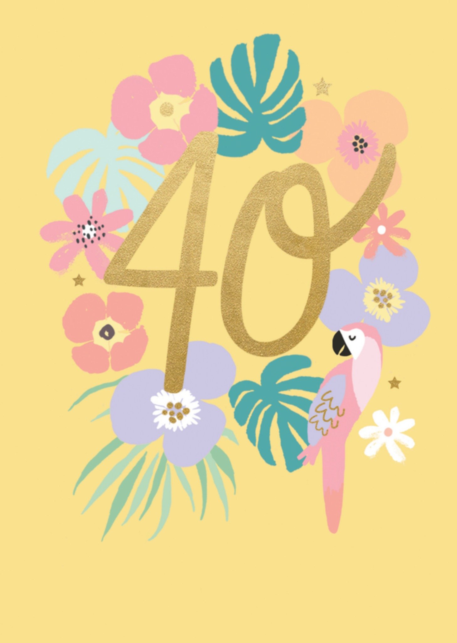 Verjaardagskaart 40 Kaart Sadler Jones