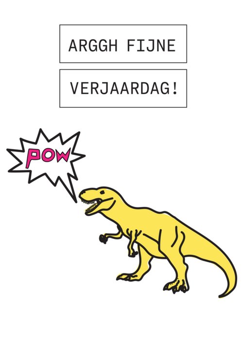 Memelou | Verjaardagskaart | dino