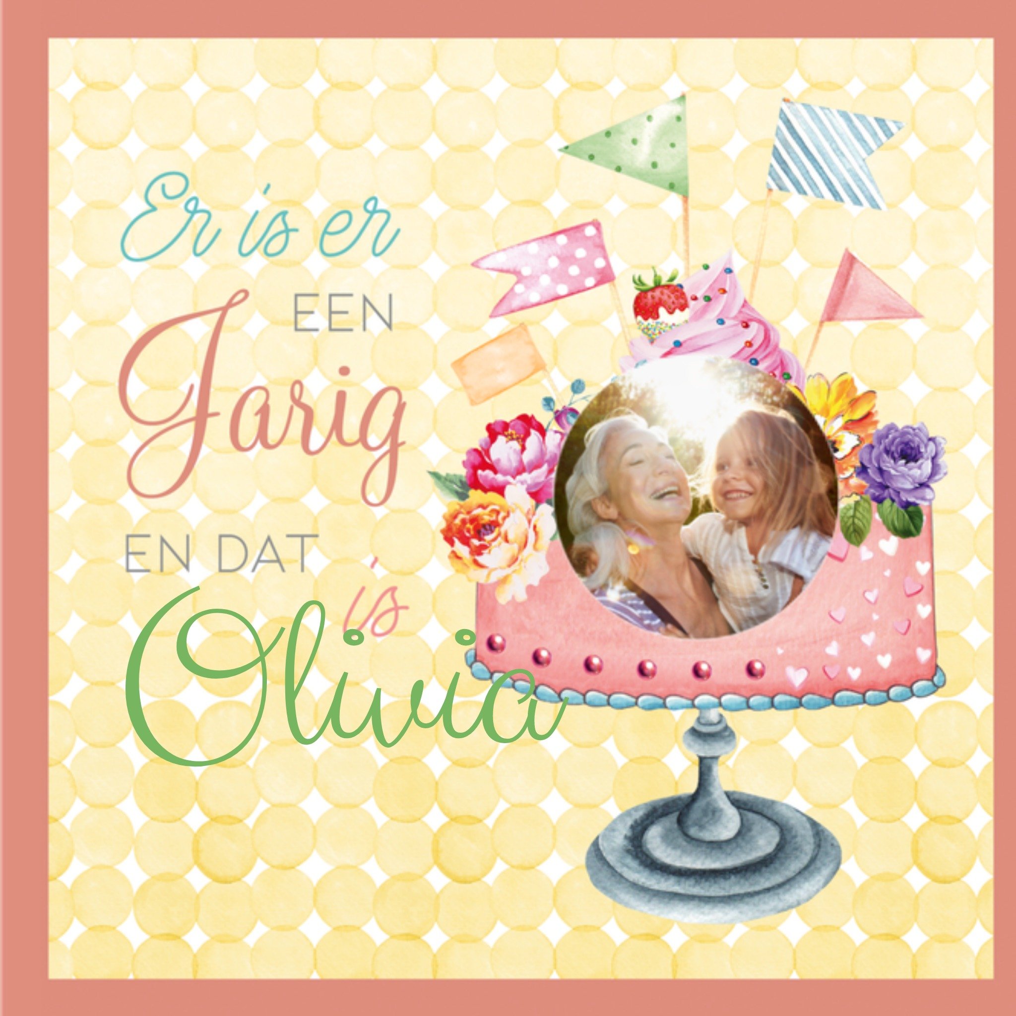 Vejaardagskaart Lief Vierkante Kaart Endless Mae