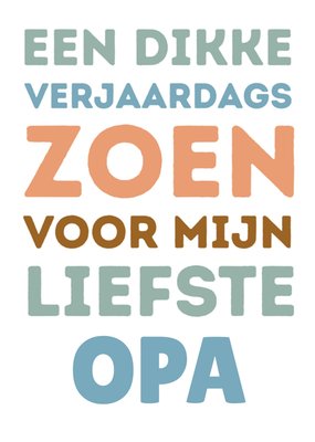 Verjaardagskaart | Greetz | Opa