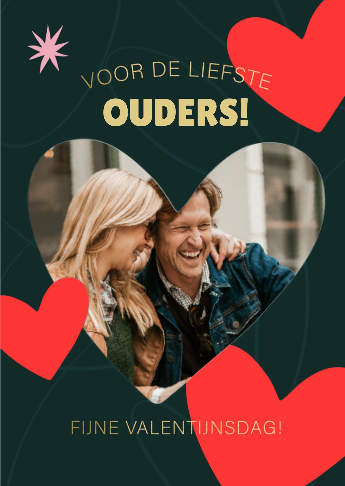 Greetz Valentijnskaart Ouders Standard Card