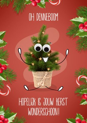 Paperclip | Kerstkaart | kerstboom