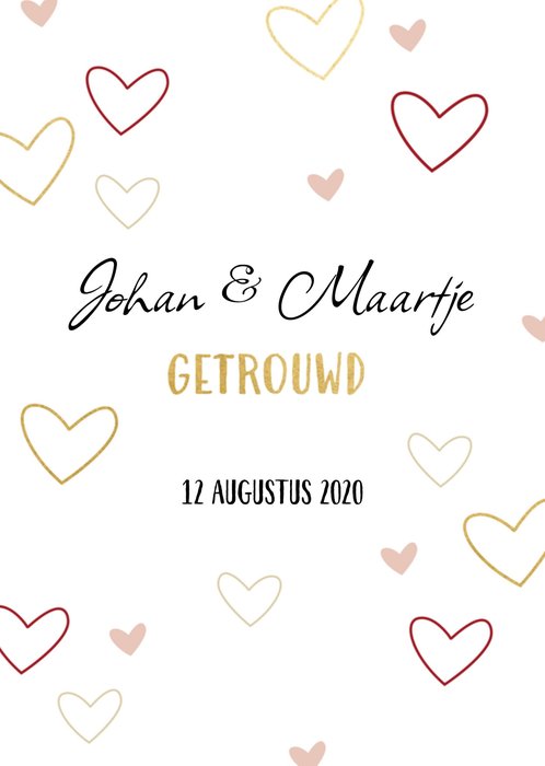 Greetz | Huwelijkskaart | Lief