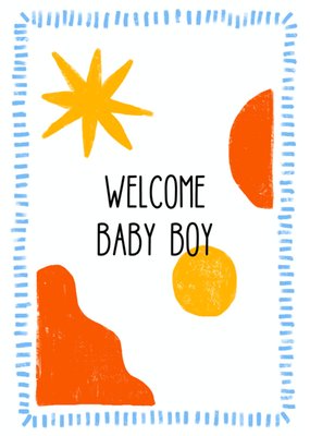 Greetz | Geboortekaart | Welcome baby boy