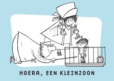 Fiep Westendorp | Geboortekaart | Kleinzoon