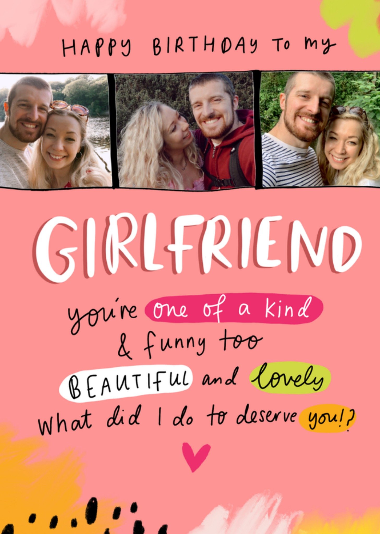 Verjaardagskaart vriendin fotokaart Kaart Pigment